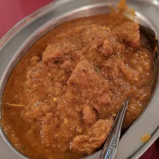 Curry lamb