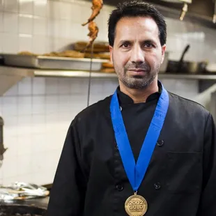 Owner Chef Darshan Singh gold medal winner