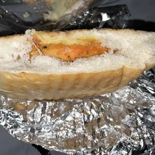 Baked chicken sandwich