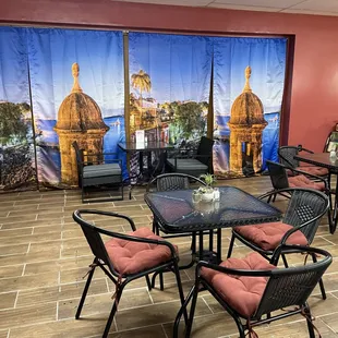 Cozy atmosphere in the "back of the house".