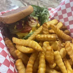 Cow burger