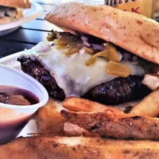 Row-Bust Brisket Burger