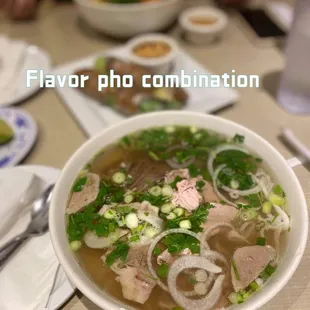 flavor pho combination large