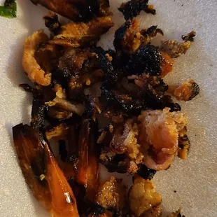 Burnt....there was more, but didn't think to capture a photo:/