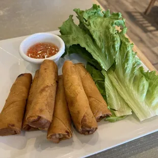 Egg Rolls.