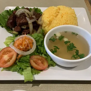 Shaken Beef Vermicelli