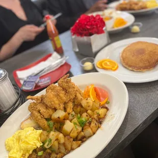 Shrimp and catfish combo