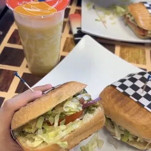 5. Chicken Pesto Panini