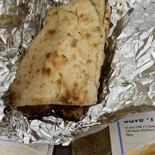 Garlic naan