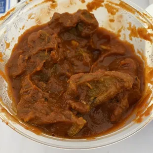 Goat Curry extra spicy