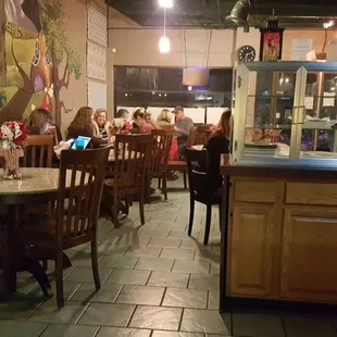 Seating Area at Flavors Eatery