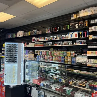 a grocery store with a variety of products