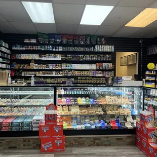 a grocery store with a variety of products