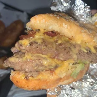 Double Bacon Cheese Burger