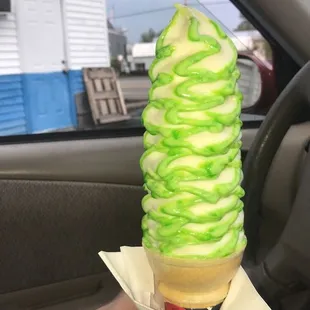 Love this place. Medium cone is gigantic!