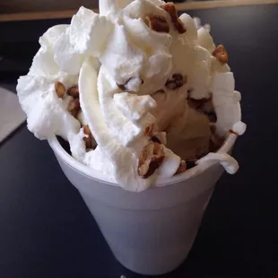 Turtle sundae