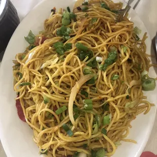 Vegetable Hakka Noodles