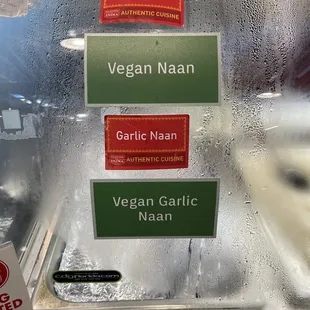 Fresh vegan Naan