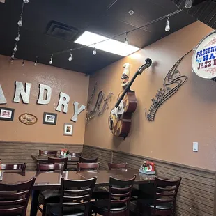 the interior of a restaurant