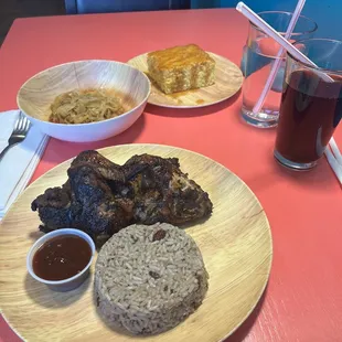 Jerk Chicken Lunch