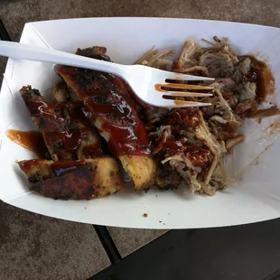My free sample was darn near a meal too.