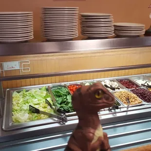 Bob the Raptor Says "These Mammals have a Salad Bar."