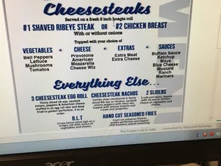 Boomers Gourmet Cheese Steaks and Sandwiches