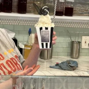 One of the Taylor Swift weekly specialty concoctions. This one was The Tortured Poet.