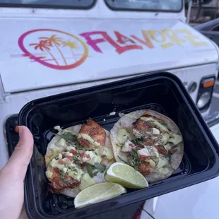 Shrimp tacos