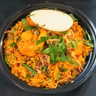 Shrimp Biryani