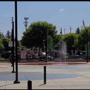 Enjoy our seasonal splash pad and year-round playground!