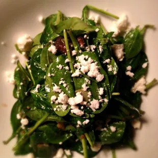 Warm Spinach Salad