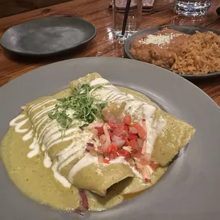 Shrimp Enchiladas
