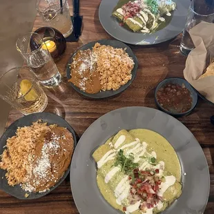 Chicken Enchiladas