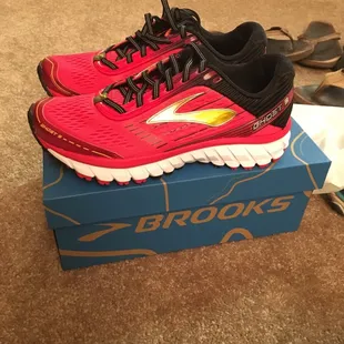 I got the new Brooks Ghost 9 from Fleet Feet. They didn&apos;t have my size in the store so they ordered them for me.