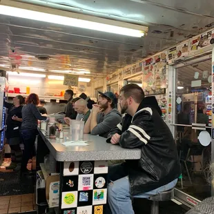 Fleetwood Diner (interior seating)