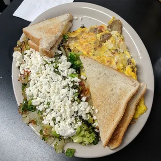 Gyro Omelette