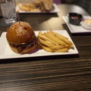 801 Burger and fries.