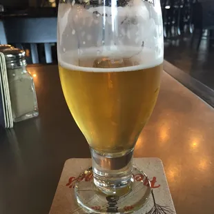 Summer Reys Witbier, from Strongsville OH.  Smoooooooth and refreshing.