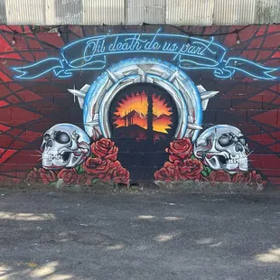 Outside mural