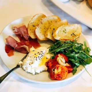 Burrata with Prosciutto