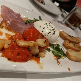 Burrata with Prosciutto