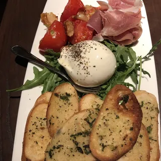 Burrata with Prosciutto