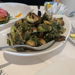 Flash Fried Brussels Sprouts