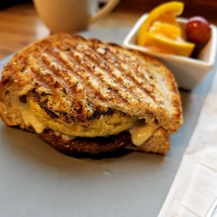 Super Sausage Breakfast Sandwich