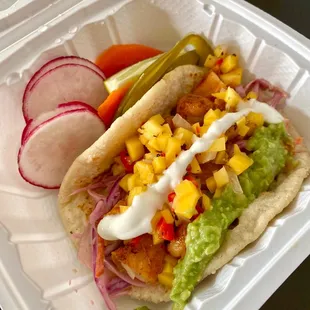 Shrimp Taco with Mango Salsa