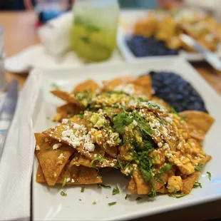 Red Sauce Chilaquiles
