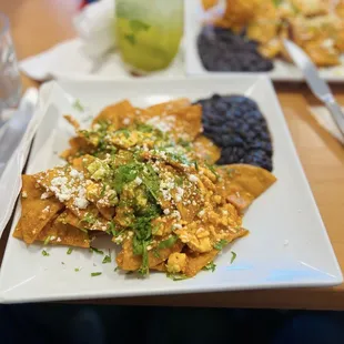 Red Sauce Chilaquiles