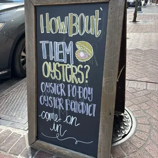 outside