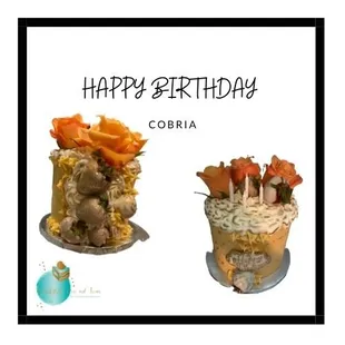 Couture Cakes available featuring a Couture Cake Menu with all the Razzle and dazzle for your special day!